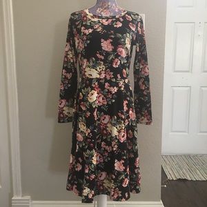 Floral A-Line dress